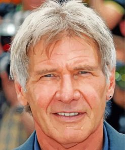 Harrison Ford Face paint by number