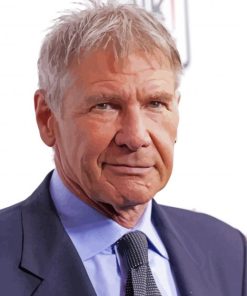 Harrison Ford paint by number