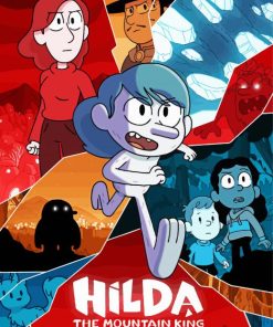 Hilda Animation paint by number