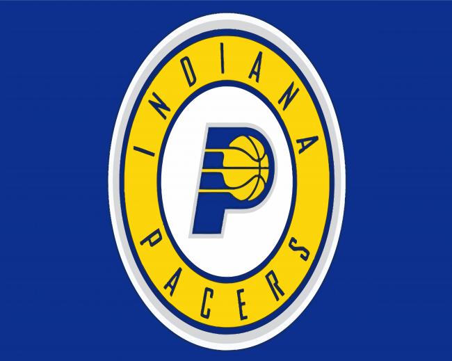 Indiana Pacres Logo paint by number