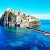 Italy Ischia Aragonese Castle paint by numbers