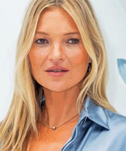 Cute Kate Moss paint by numbers
