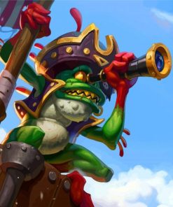 King Mrgl Pirate paint by numbers