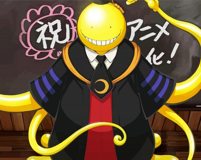 assassination Classroom paint by numbers