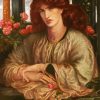 La Donna Della Finestra Rossetti paint by number