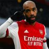Lacazette Arsenal Player paint by numbers