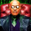 Laurence Fishburne Matrix paint by numbers