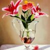 Lilies In Glass paint by numbers