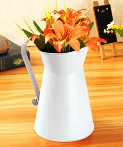 Lilies In Pitcher paint by number