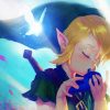 Link Ocarina Of The Time paint by numbers