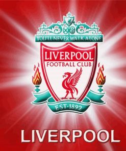 Liverpool FC Logo paint by numbers