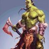Lord Of The Rings Orc paint by number