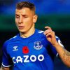 Lucas Digne Football Player Everton paint by numbers