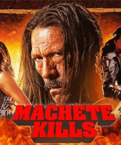 Machete Kills Poster paint by numbers