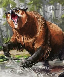 Mad Owlbear paint by numbers