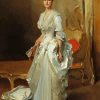 Margaret Stuyvesant Rutherfurd White By Sargent paint by number
