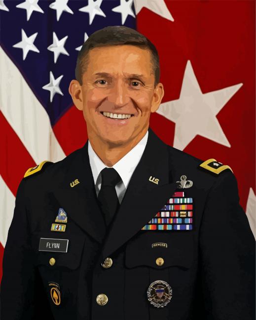 Michael Flynn paint by numbers