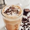 Delicious Mocha Latte Drink paint by numbers