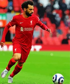 Mohamed Salah Player paint by number