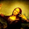 Mona Lisa Selfie paint by number