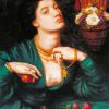 Monna Pomona By Rossetti paint by number
