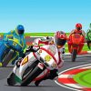 Motorbikes Racing paint by number