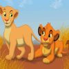 Nala And Simba paint by number