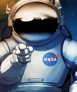 Nasa Astronaut paint by numbers