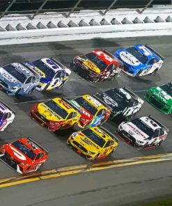 Nascar Racing paint by number