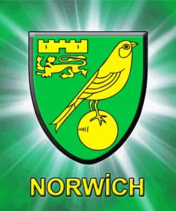 Norwich City paint by number