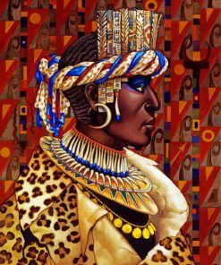 Nubian Man Art paint by number