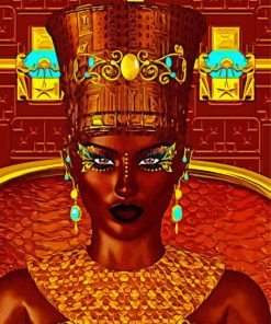 Nubian Queen paint by number