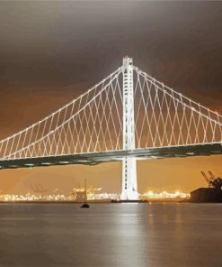 Oakland Bay Bridge San Francisco paint by numbers