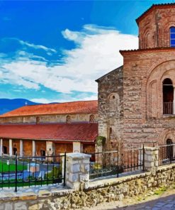 Ohrid Saint Sophia Church paint by numbers
