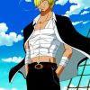 One Piece Vinsmoke Sanji paint by number