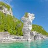Ontario Flowerpot Island paint by number