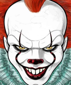 Pennywise paint by number