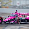 Pink Indy Race Car paint by numbers