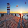 Podersdorf Lighthouse Neusiedl Am See paint by numbers