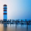 Podersdorf Lighthouse Am See Austria paint by numbers