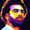 Pop Art Mohamed Salah paint by number
