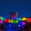 Portmeirion Rainbow Lights paint by numbers