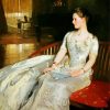 Portrait Of Mrs Cecil Wade By Sargent paint by number