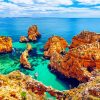 Portugal Algarve Seascape paint by numbers