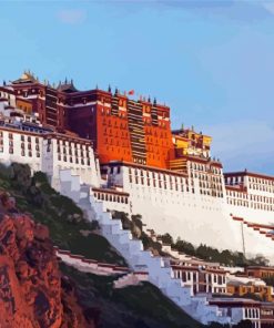 Potala Palace paint by numbers