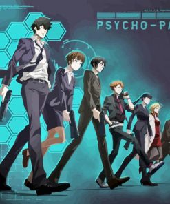 Psycho Pass Japanese Anime paint by number