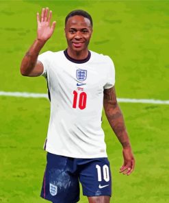 Raheem Sterling paint by number