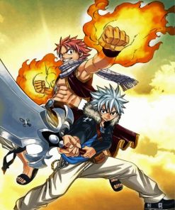 Rave Master Characters paint by number