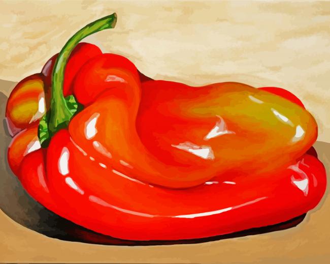 Red Hot Chili Pepper paint by number