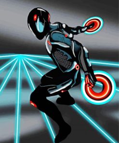 Rinzler Tron paint by number